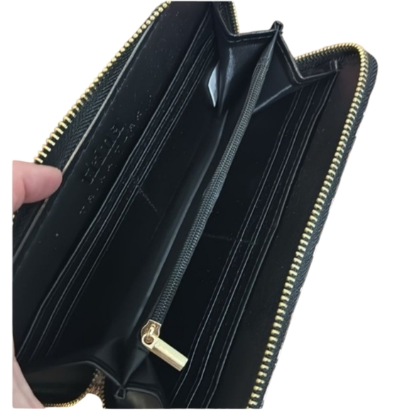 Trina Turk Leopard Print Wallet - Brown and Black In a Giftbox  NWT - Picture 4 of 6